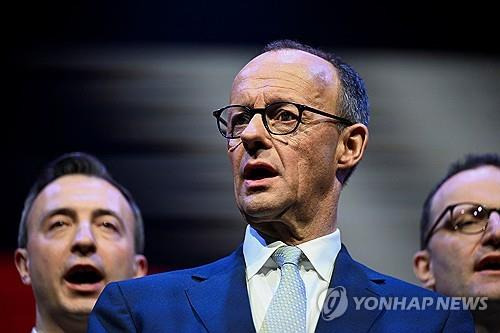 독일 기독민주당 대표 프리드리히 메르츠 [로이터 연합뉴스 자료사진. 재판매 및 DB 금지]