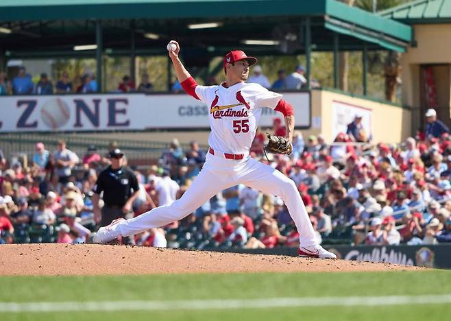 (메이저리그 세인트루이스 한국계 투수 라일리 오브라이언)