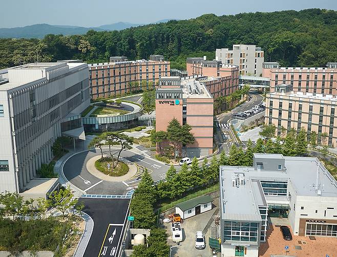 경기도 이천에 위치한 강남대성기숙학원 의대관 전경 [사진=강남대성학원]