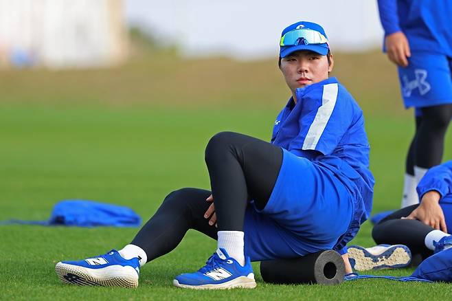 삼성 외야수 함수호는 22일 자체 청백전에서 시원한 홈런포를 터트렸다. 롤모델인 구자욱처럼 삼성을 이끌어갈 선수로 성장할지 많은 관심이 쏠린다. 삼성 라이온즈