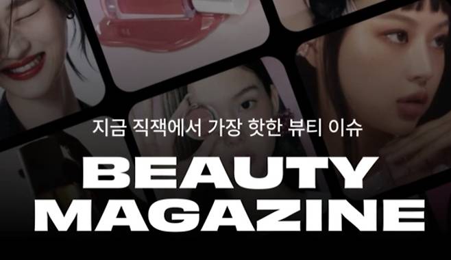 지그재그 뷰티 메거진 이미지 /사진=지그재그 홈페이지 캡처