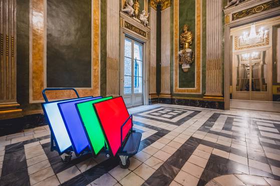 "Screen as a Display Body" by Tao Hui at Museu Picasso Barcelona, a project by Museu Picasso Barcelona & Loop [STAVROS EFREMIDIS COLLECTION, ESTHER SCHIPPER GALLERY]