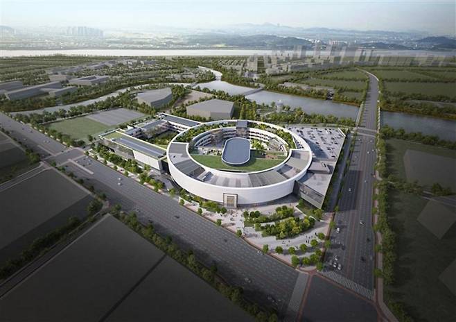 강서구 에코델타시티 내 현대프리미엄아울렛 조감도. 부산 강서구청&nbsp;