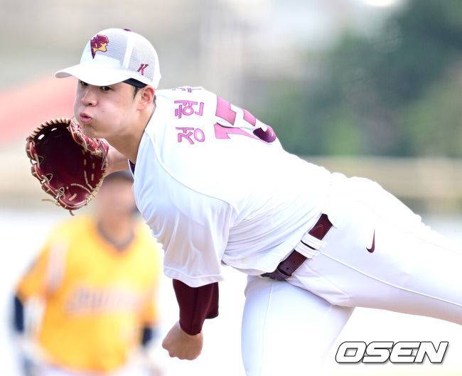 키움 히어로즈 정현우. /OSEN DB