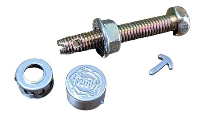 자동차 번호판 봉인(사진:한국교통안전공단)