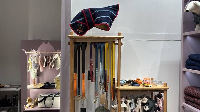 도프너 매장 내에서 판매 중인 리드줄. 사진=신지민 기자