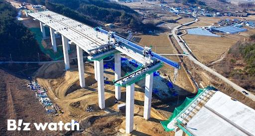 DR거더 공법 소개 사진/자료=장헌산업 제공