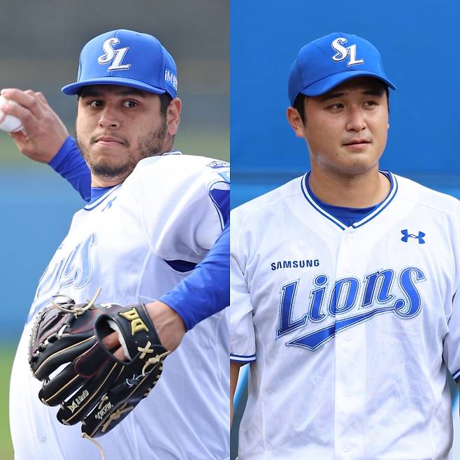 삼성 후라도-최원태. 삼성 제공