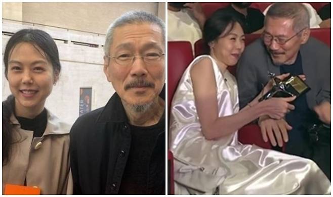 김민희 홍상수, 온라인 커뮤니티 캡처, 로카르노 국제영화제 유튜브 캡처