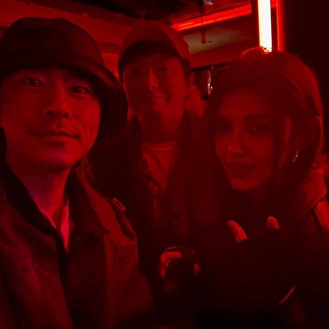 이시언, 기안84, 다니엘(왼쪽부터). 이시언 SNS 캡처