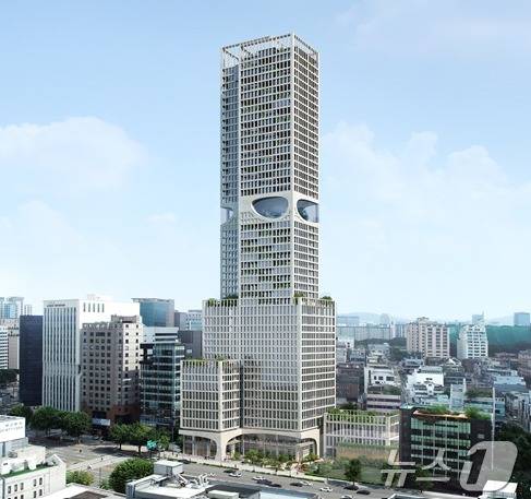 청담동 52-3번지 일대 예상 조감도 (서울시 제공)