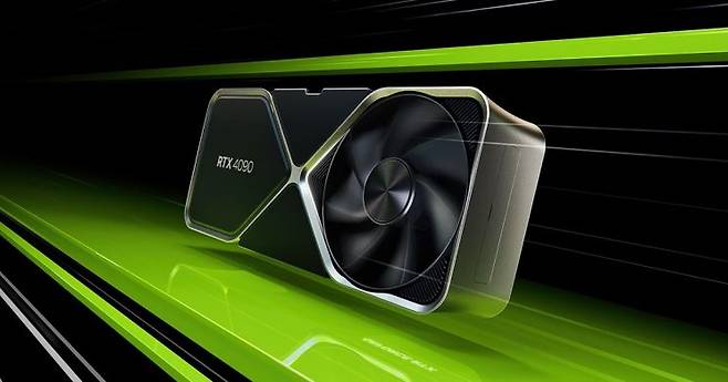 엔비디아의 RTX 4090 파운더스 에디션 GPU. 올해 단종된 모델이지만 딥시크의 등장이후 중국내 수요가 급증해 가격이 치솟았다. 사진=엔비디아