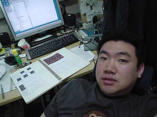 대학원 시절 연구실에 콕 박혀 있었다는 김 대표. /김세훈 대표 제공