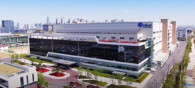 앰코테크놀로지 인천 송도 K5 공장(사진=앰코테크놀로지코리아)