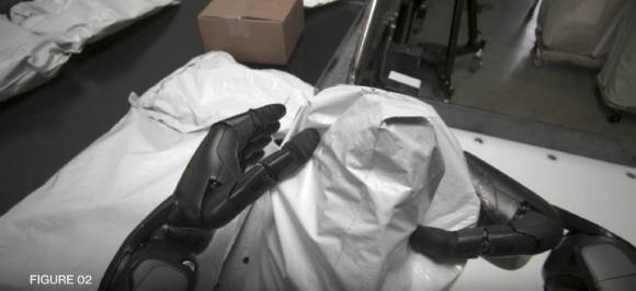 "흠, 물류라벨이 없군?" 피규어AI '피규어 02' 시선에서 본 물건. [사진=피규어AI]