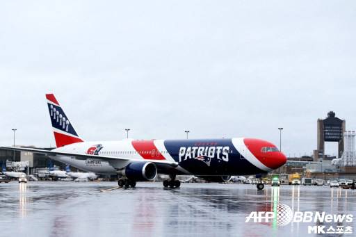 뉴잉글랜드 선수단은 전용기에 대한 불만을 드러냈다. 사진=ⓒAFPBBNews = News1