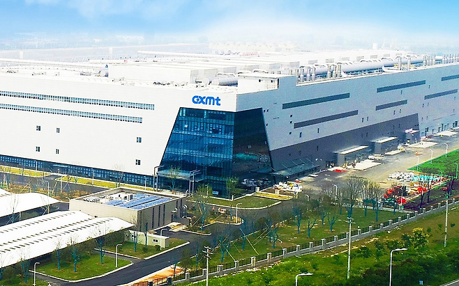 중국 창신메모리테크놀로지스(CXMT) D램 공장 모습  [창신메모리 홈페이지]