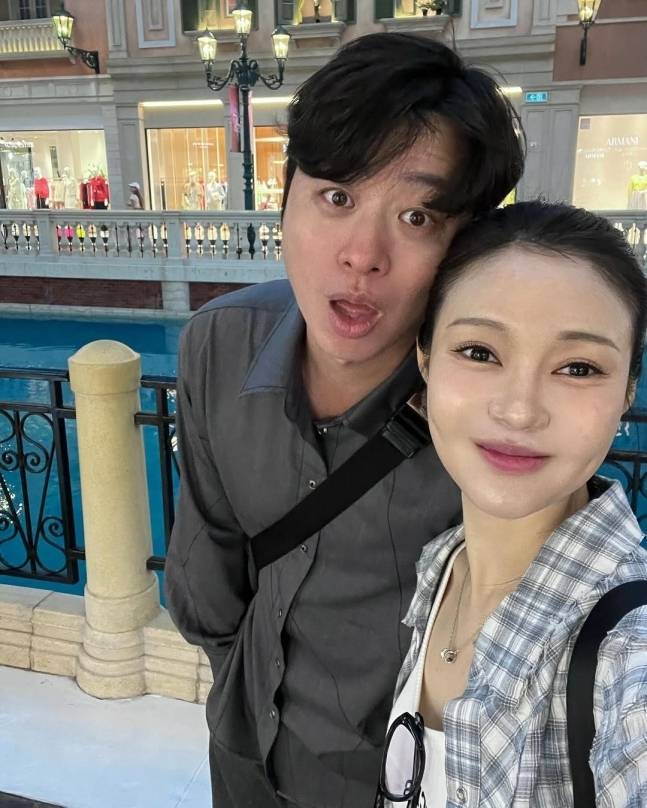 유상무-김연지 부부. 김연지 인스타그램 캡처