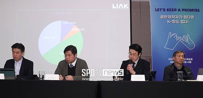 ▲ 한국음악레이블산업협회 신종길 국장