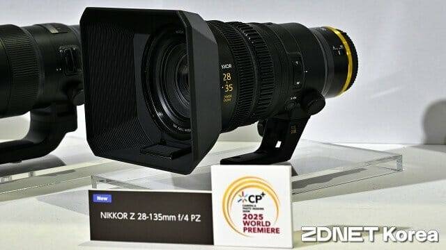 니코르 Z 28-135mm f/4 PZ 렌즈. (사진=지디넷코리아)