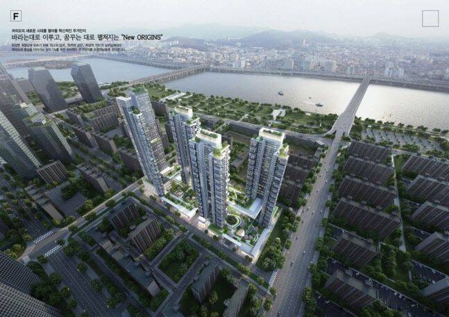 여의도 대교아파트 조감도. 서울시 제공