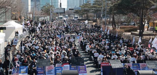 ▲ 윤 대통령 탄핵 반대 국가비상기도회 [연합뉴스 자료사진]