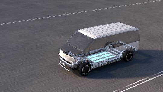 PBV 전용 플랫폼 E-GMP.S 기아의 목적기반차량(PBV) 전용 플랫폼인 ‘E-GMP.S’ 기아 제공.