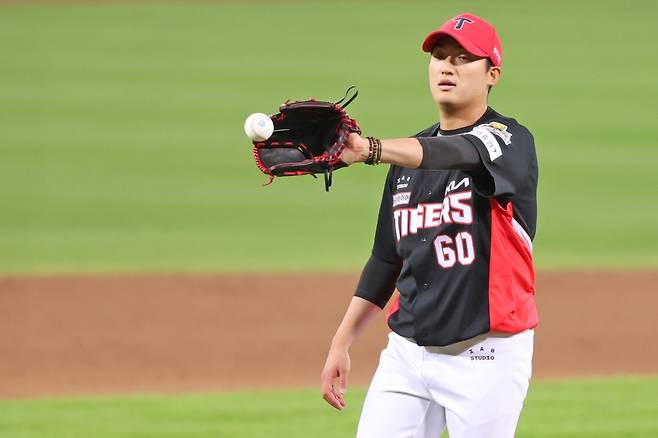 KIA 타이거즈 투수 김도현. /사진=KIA 타이거즈 제공