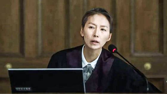 드라마 '이상한 변호사 우영우'에 출연한 강명주 배우 . 사진 드라마 캡처