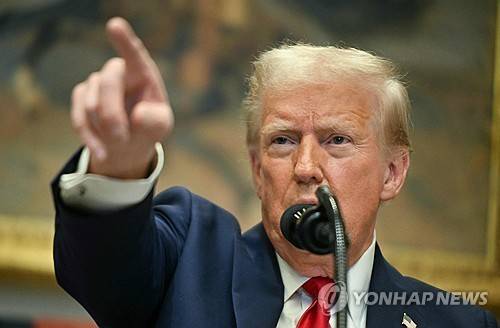 도널드 트럼프 미국 대통령 [AFP 연합뉴스 자료사진]