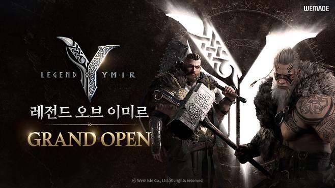 위메이드가 지난 20일 ‘레전드 오브 이미르’를 출시했다. 위메이드 제공&nbsp;