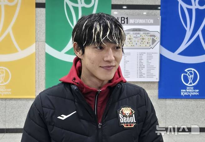 [서울=뉴시스] 하근수 기자= 프로축구 K리그1 FC서울의 정승원. 2025. 3. 3. hatriker22@newsis.com
