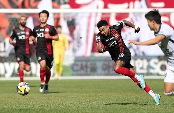 ▲ FC서울-김천 상무의 하나은행 K리그1 2025 3라운드. 서울의 제시 린가드. ⓒ연합뉴스