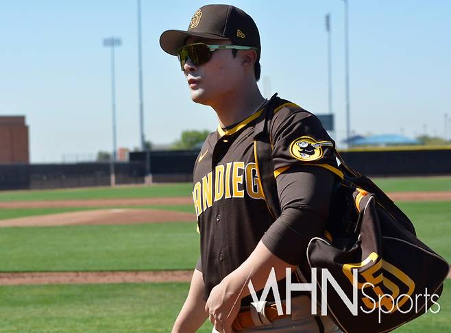 (샌디에이고 시절의 김하성)