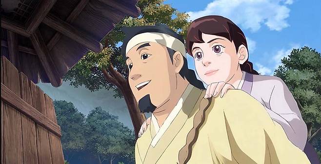 ▲ AI 기술로 제작된 애니메이션 '전설의 고향' 예고 일부 (이미지 출처: KBS)