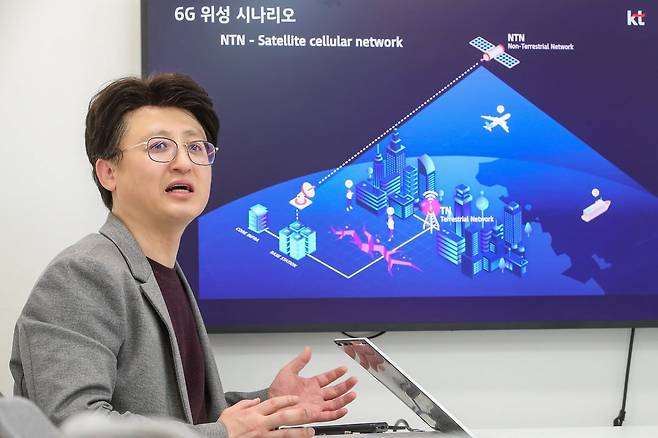 이원열 KT 미래네트워크연구소 액세스망연구담당(상무)이 KT의 6G 전략을 설명하고 있다. / 사진=KT 제공
