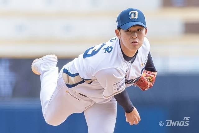 많은 잠재력으로 큰 관심을 받고 있는 신영우. 사진=NC 제공