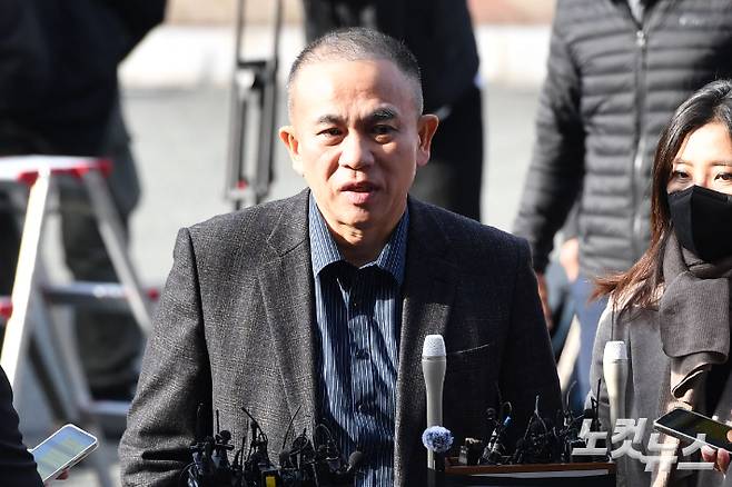 명태균 씨. 창원=류영주 기자