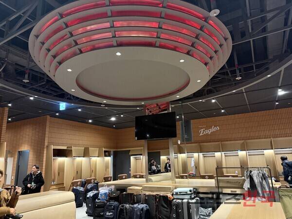 한화생명볼파크 홈팀 클럽하우스. ⓒ스포츠한국 심규현 기자