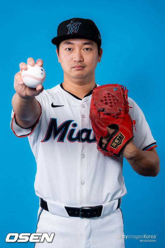 [사진] 마이애미 고우석. ⓒGettyimages(무단전재 및 재배포 금지)