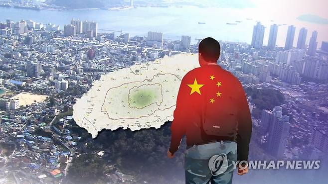 유커 급증 '제주의 그늘'(CG) [연합뉴스TV 제공]