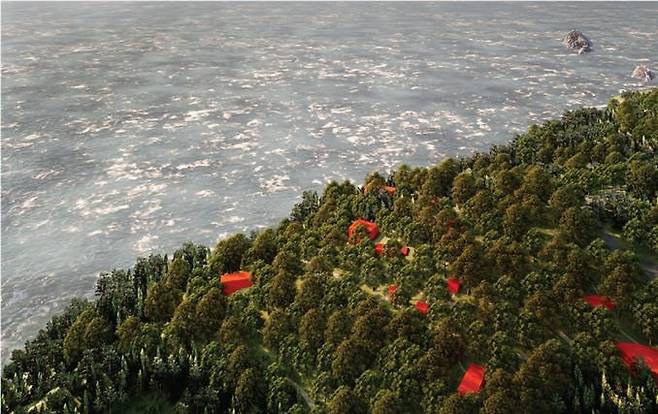 부산 이기대 예술공원 예상도 중 바닷가 숲속 갤러리 [부산시 제공. 재판매 및 DB 금지]