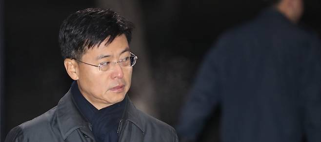 2017년 구속영장이 기각된 뒤 경기도 의왕시 서울 구치소를 나서고 있는 최윤수 전 국가정보원 2차장. /연합뉴스