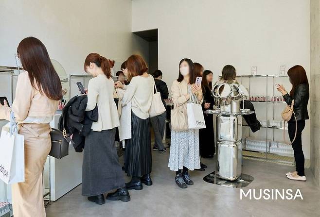 [서울=뉴시스] 무신사가 처음으로 일본에서 개최한 뷰티 브랜드 팝업스토어를 성황리에 마무리했다고 6일 밝혔다. (사진=무신사 제공) *재판매 및 DB 금지