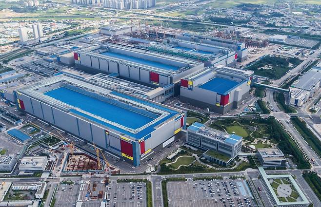 삼성전자 평택 반도체 공장./삼성전자
