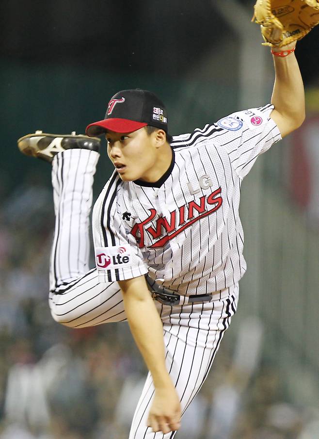 2011.09.13 <프로야구 LG-두산> LG 임찬규 잠실=김민규 기자 mgkim@joongang.co.kr