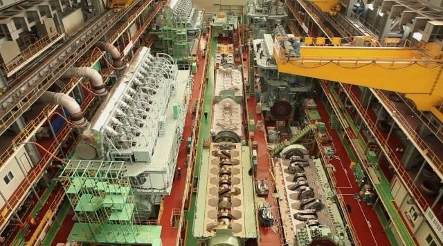 HD현대중공업 선박엔진 공장 전경. [HD현대중공업 제공]