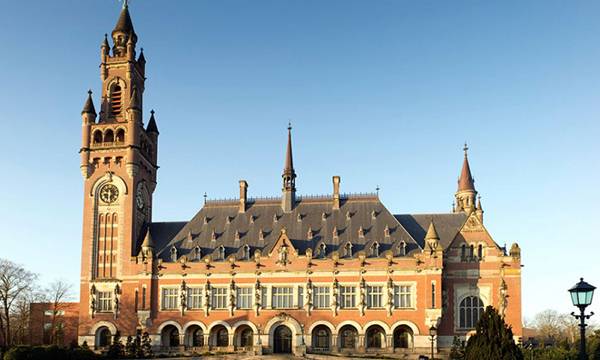 네덜란드 헤이그에 있는 유엔 산하 국제사법재판소(ICJ) 청사 전경.&nbsp;ICJ&nbsp;홈페이지