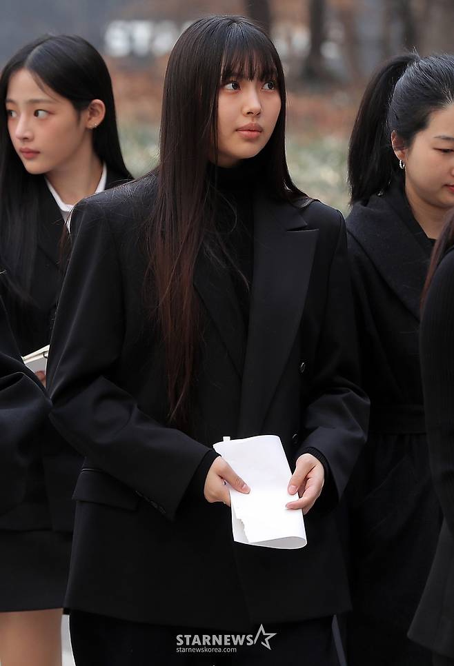 뉴진스(NJZ) 혜인 '긴장된 모습'[★포토]