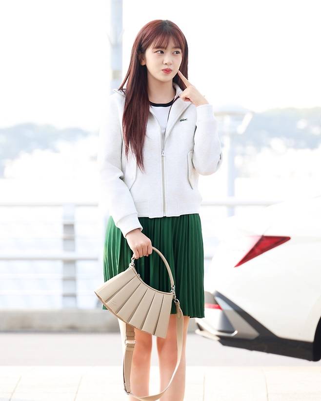 아이브 안유진. 사진제공|라코스테